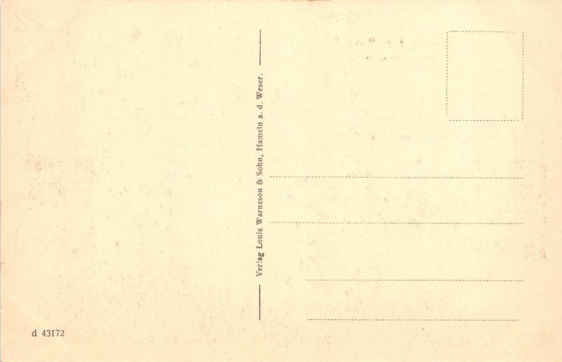HAMELN a d WESER GERMANY DAMPFERSTATION PHOTO POSTCARD 1928