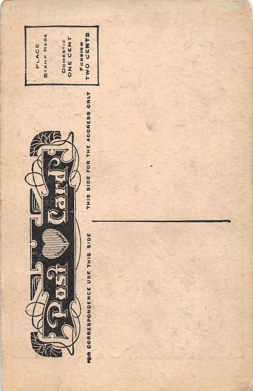 G21/ Native American Indian Postcard c1910 Native Chief Headdress 20