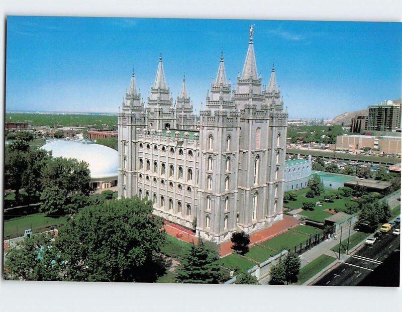Postcard Temple Square, Salt Lake City, Utah