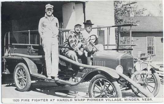 1920 Ford Fire Truck at Harold Warp Pioneer Village, Minden, Nebraska, NE