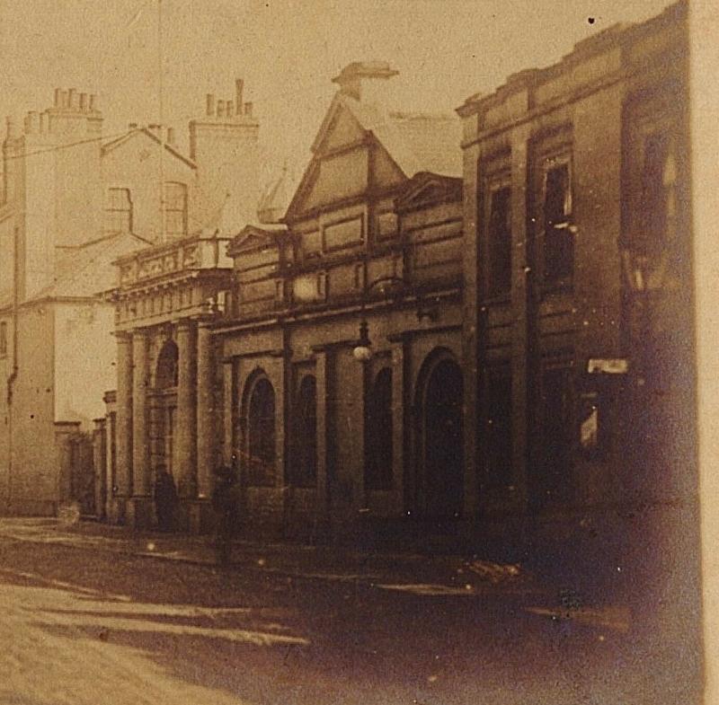 1908 RPPC High Street Jockey Club Newmarket Suffolk England Real Photo Postcard