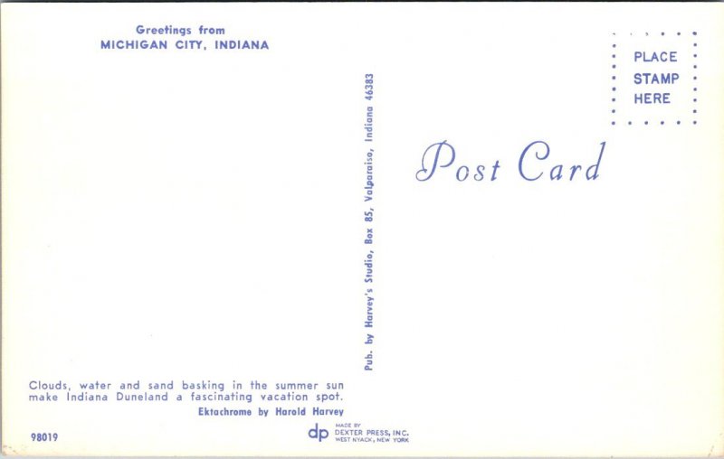 Indiana, Michigan City - Greetings From - [IN-032]