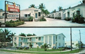 Postcard Miami Moon Motel Miami Beach Florida