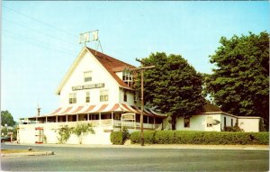 Tiverton, RI Rhode Island STONE BRIDGE INN Hotel & Restaurant ca1950's Postcard
