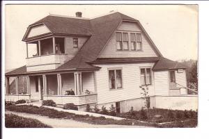 Real Photo, Man on Porch, Nova Scotia? AZO