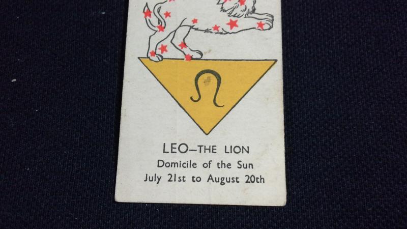 De Reszke Cigarette Card No 21 Leo Domicile Of The Sun