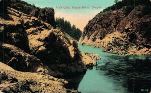 USA Hellgate Rogue River Oregon Vintage Postcard 07.05
