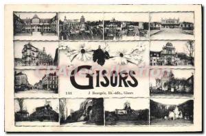 Old Postcard Gisors various views