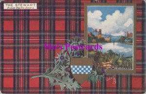 Scotland Postcard - Inverness Stewart Tartan, Prince Charles Edward  HM152