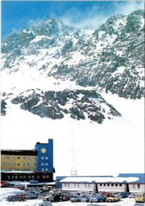 Chile, PORTILLO SKI RESORT Andes Mountains~Valparaiso Region 4X6 SKIING Postcard