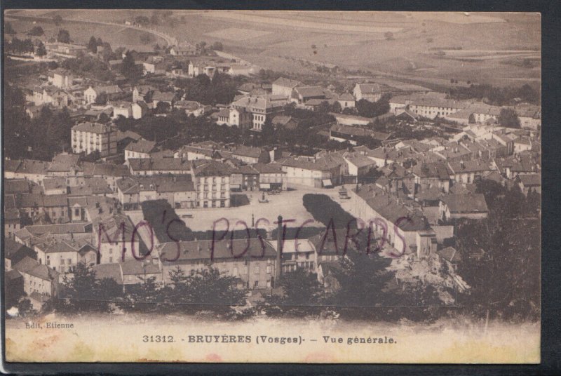 France Postcard - Bruyeres (Vosges) - Vue Generale   RS17365