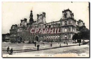 Paris - 3 City Hotel - Old Postcard