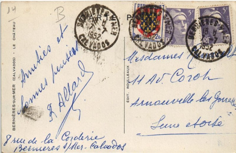 CPA BERNIERES-sur-MER Le Chateau (1227697)