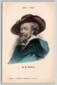 Sir Peter Paul Rubens Flemish Artist Diplomat Southern Netherlands Postcard J29