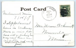 WADENA, Minnesota MN ~ THIRD STREET Scene 1908 Postcard