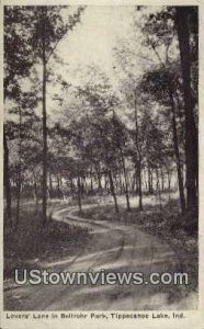 Lover's Lane, Bellrohr Park - Tippecanoe Lake, Indiana IN