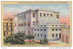 Justice & national Assembly hall, Panama City, Panama, 30-40s