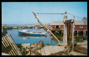 Fishing Scene, Yarmouth County, N.S., Canada