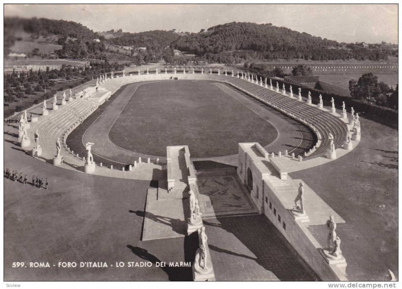 Roma - Foro D'Italia - Lo Stadio dei marmi (Stadium) , 30-50s