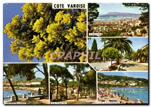 Modern Postcard Souvenir De La Cote Var Toulon Carquetranne CAPTE Lavandou