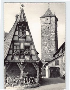 Postcard Gerlachschmiede Rothenburg ob der Tauber Germany