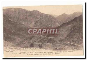 Levens Old Postcard View from tray The valley of the Vesubie upstream view of...