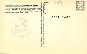 TX - Six Flags Over Texas. Confederate Section, Skull Rock