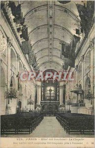 Postcard Old Paris Hotel des Invalides Chapel to Voutes are 360 ??Hanging Fla...