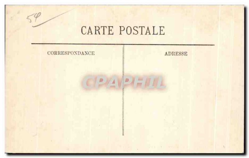 Old Postcard Tourcoing Panorama to Saint Christophe