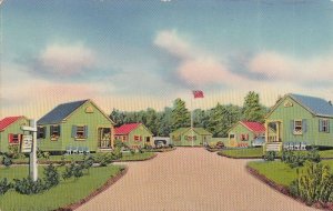 Postcard Green Gables Bungalow Court Cavendish Prince Edward Island Canada