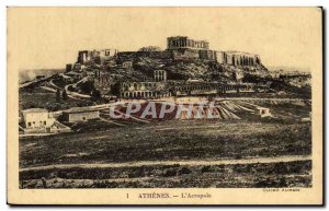 Greece - Greece - Athens - L & # 39Acropole - Old Postcard