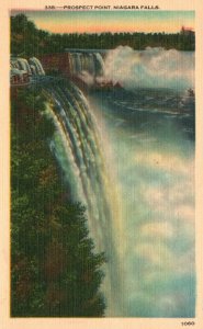 Vintage Postcard Prospect Point Niagara Falls Visitors Center Niagara Adventure