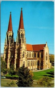 Postcard - St. Helena Cathedral - Helena, Montana