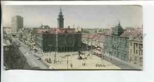 465964 1963 year Yugoslavia Novi Sad real posedt to USSR tinted photo postcard