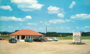 Postcard New Hampshire Northwood Narrows Johnson's Dairy 1950s 23-3539