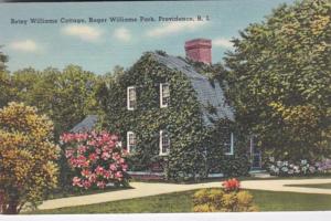 Rhode Island Providence Roger Williams Park Betsy Williams Cottage