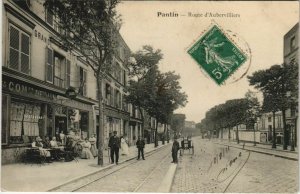 CPA PANTIN - Route d'Aubervilliers (44680)