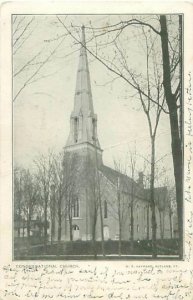 Rutland Vermont  Grace Congregational Church,  1907 Private Mailing Card Used