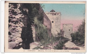 GRANADA , Spain , 00-10s : Alhambra. Torres de las Infants y de la Cautiva