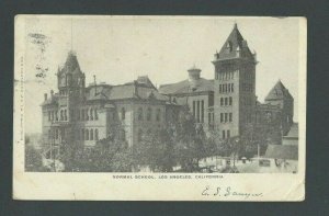 1906 Post Card Los Angeles CA Normal School