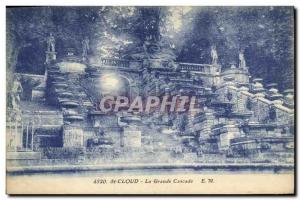 Postcard Old Saint Cloud La Grande Cascade
