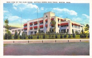 Boston  Massachusetts Club House, Suffolk Downs Race Track, Vintage PC U18406