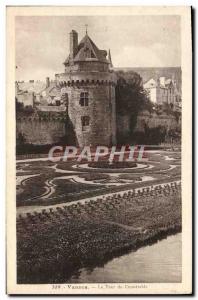 Old Postcard Vannes La Tour Du Connetable