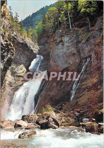 Postcard Modern Alto Aragon (Huesca) Ordesa Cascada de la Cueva