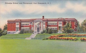 Rhode Island East Greenwich Eldredge School And Playground