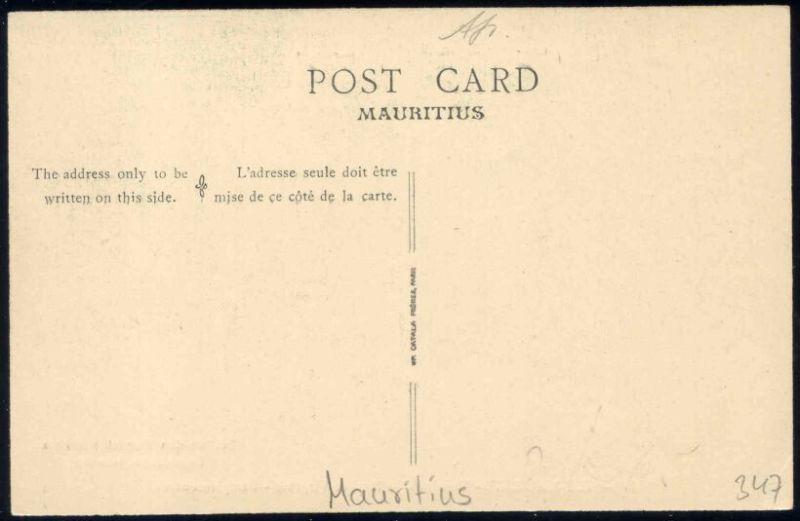 mauritius, PAMPLEMOUSSES, Tombeau Paul et Virginie 10s