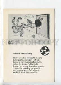 435617 GERMANY Egon Coy Football Soccer Old comical postcard