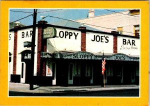 Key West, FL Florida  SLOPPY JOE'S BAR Hemingway Hangout  ROADSIDE  4X6 Postcard