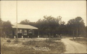 New Port Richey FL Enchantment Park c1910 Real Photo Postcard