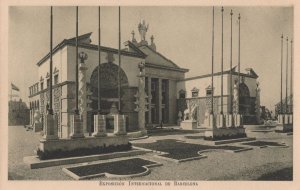 Italian Pavilion Barcelona Exposicion 1929 Spanish Postcard